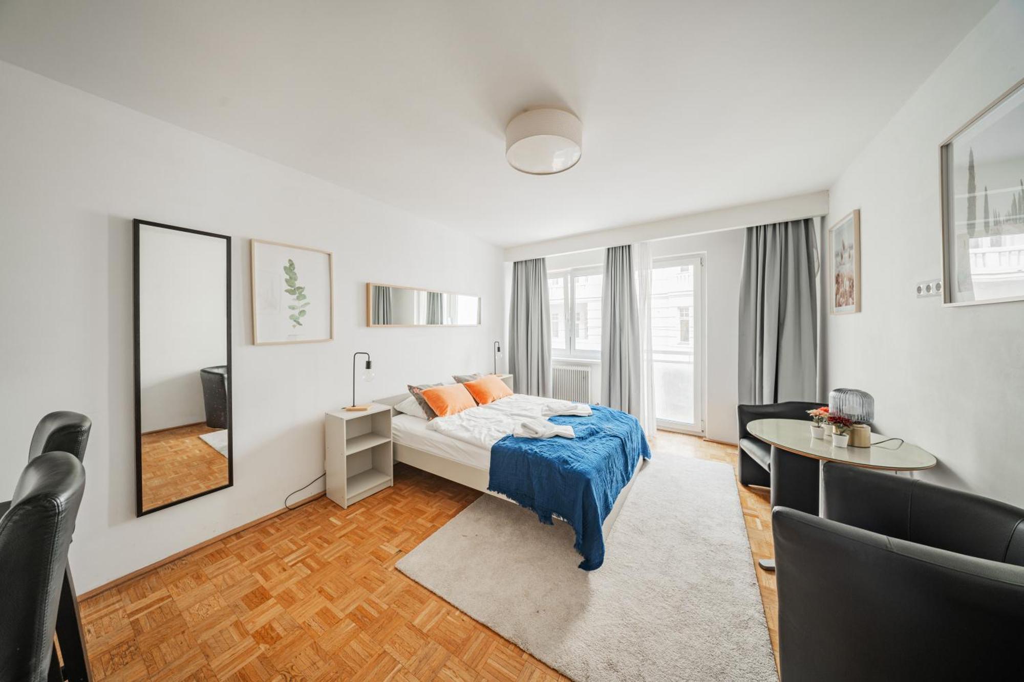 Apartmán Studio Next To Karlskirche #17 Vídeň Exteriér fotografie